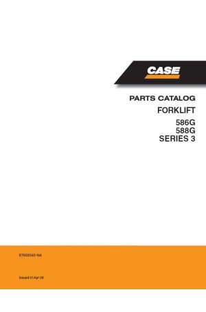 Case 3, 586G, 588G Parts Catalog