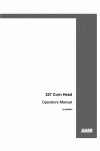 Case IH 227, 228 Operator`s Manual