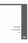 Case IH 915 Operator`s Manual