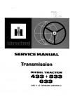 Case IH 433, 533, 633 Service Manual