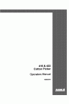 Case IH 416, 422 Operator`s Manual