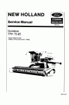 New Holland TR75, TR85 Service Manual