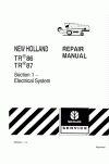 New Holland TR86, TR87 Service Manual