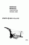 New Holland 880 Service Manual