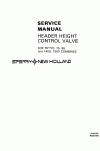 New Holland 1400, 1500, 75, 85 Service Manual