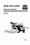 New Holland TR70 Operator`s Manual