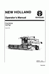 New Holland TR97 Operator`s Manual
