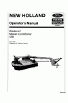 New Holland 408 Operator`s Manual