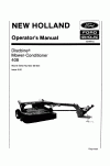 New Holland 408 Operator`s Manual
