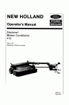 New Holland 412 Operator`s Manual