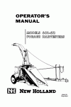 New Holland 601, 611 Operator`s Manual
