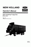 New Holland 816, 818 Operator`s Manual