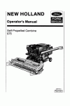 New Holland 975 Operator`s Manual