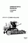 New Holland 1500 Operator`s Manual