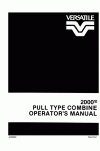 New Holland 2000 Operator`s Manual