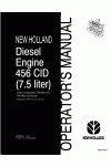 New Holland 456, TR88, TR98 Operator`s Manual