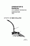 New Holland 707 Operator`s Manual