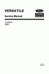 New Holland 2000 Service Manual