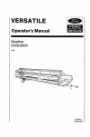 New Holland 2400, 2800 Operator`s Manual