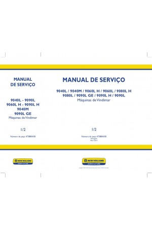 New Holland 9040L, 9040M, 9060L, 9060LH, 9080L, 9080LH, 9090L, 9090LGE, 9090LH Service Manual