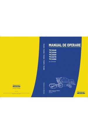 New Holland TC5040, TC5050, TC5060, TC5070, TC5080 Operator`s Manual