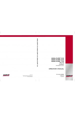 Case IH Axial-Flow 5130, Axial-Flow 6130, Axial-Flow 7130 Operator`s Manual