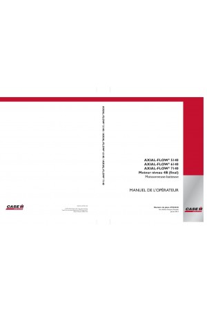 Case IH Axial-Flow 5140, Axial-Flow 6140, Axial-Flow 7140 Operator`s Manual