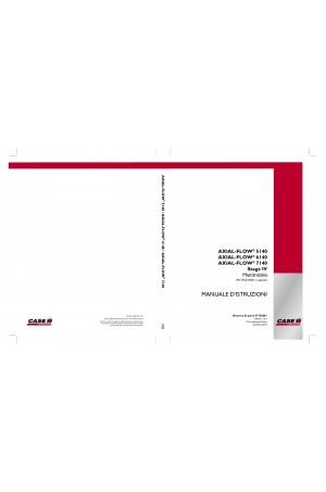 Case IH Axial-Flow 5140, Axial-Flow 6140, Axial-Flow 7140 Operator`s Manual