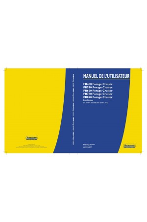 New Holland FR480, FR550, FR650, FR780, FR850 Operator`s Manual