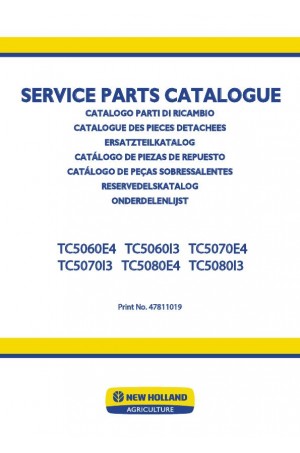New Holland TC5060, TC5070, TC5080 Parts Catalog