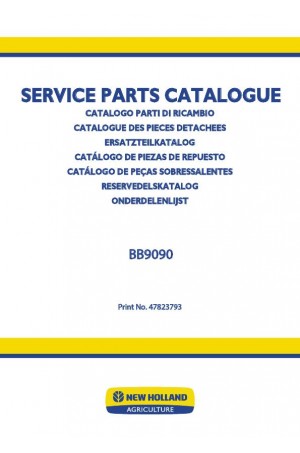 New Holland BB9090 Parts Catalog