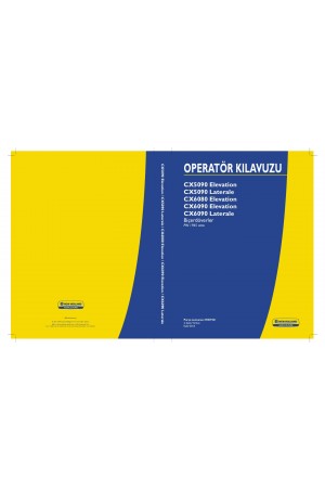 New Holland CX5080, CX5090, CX6080, CX6090 Operator`s Manual