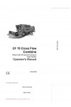 Case IH CF70 Operator`s Manual