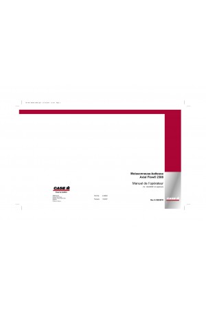 Case IH Axial-Flow 2388 Operator`s Manual