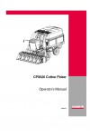 Case IH CPX620 Operator`s Manual