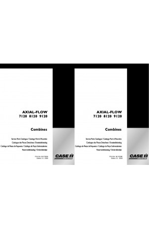 Case IH AF7120, AF8120, AF9120 Parts Catalog