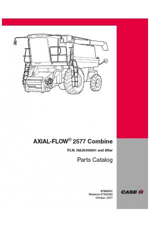 Case IH Axial-Flow 2577 Parts Catalog