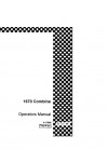 Case IH 1670 Operator`s Manual