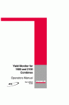 Case IH 1600, 2100, AFS Operator`s Manual
