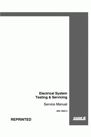 Case IH N/A Service Manual