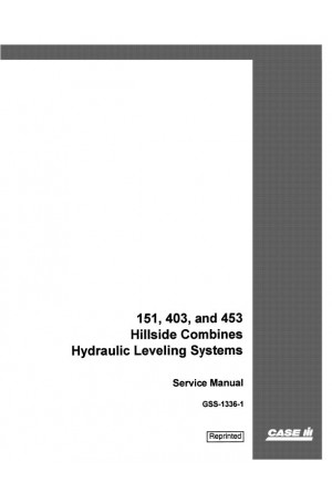 Case IH 151, 403, 453 Service Manual