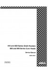 Case IH 800, 810, 820, 900 Service Manual