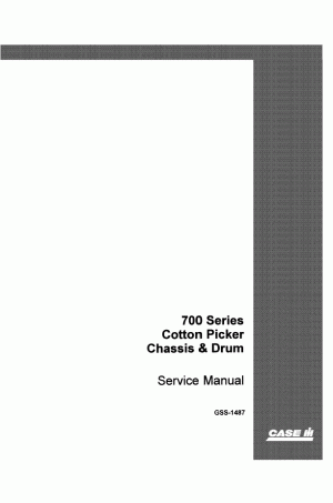 Case IH 700, 782 Service Manual