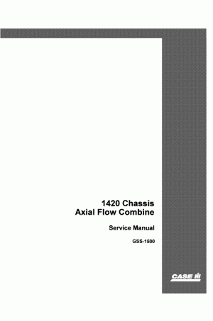 Case IH Axial-Flow 1420 Service Manual