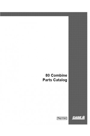 Case IH 80 Parts Catalog