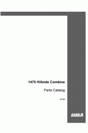 Case IH 1470 Parts Catalog