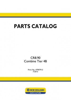 New Holland CR8.90 Parts Catalog