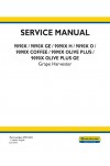 New Holland 9090X, 9090X Coffee, 9090X GE, 9090X H, 9090X O, 9090X Olive Plus, 9090X Olive Plus GE Service Manual