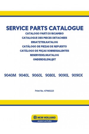 New Holland 9040L, 9040M, 9060L, 9080L, 9090L, 9090X Parts Catalog