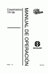 New Holland TR98 Operator`s Manual